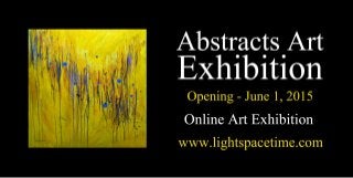 Abstracts 2015 Online Art Exhibition - Event Postcard