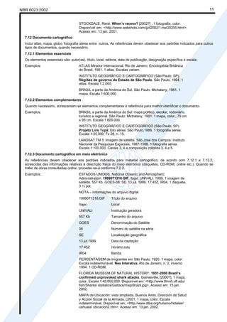 Abnt   nbr 6023 - referências