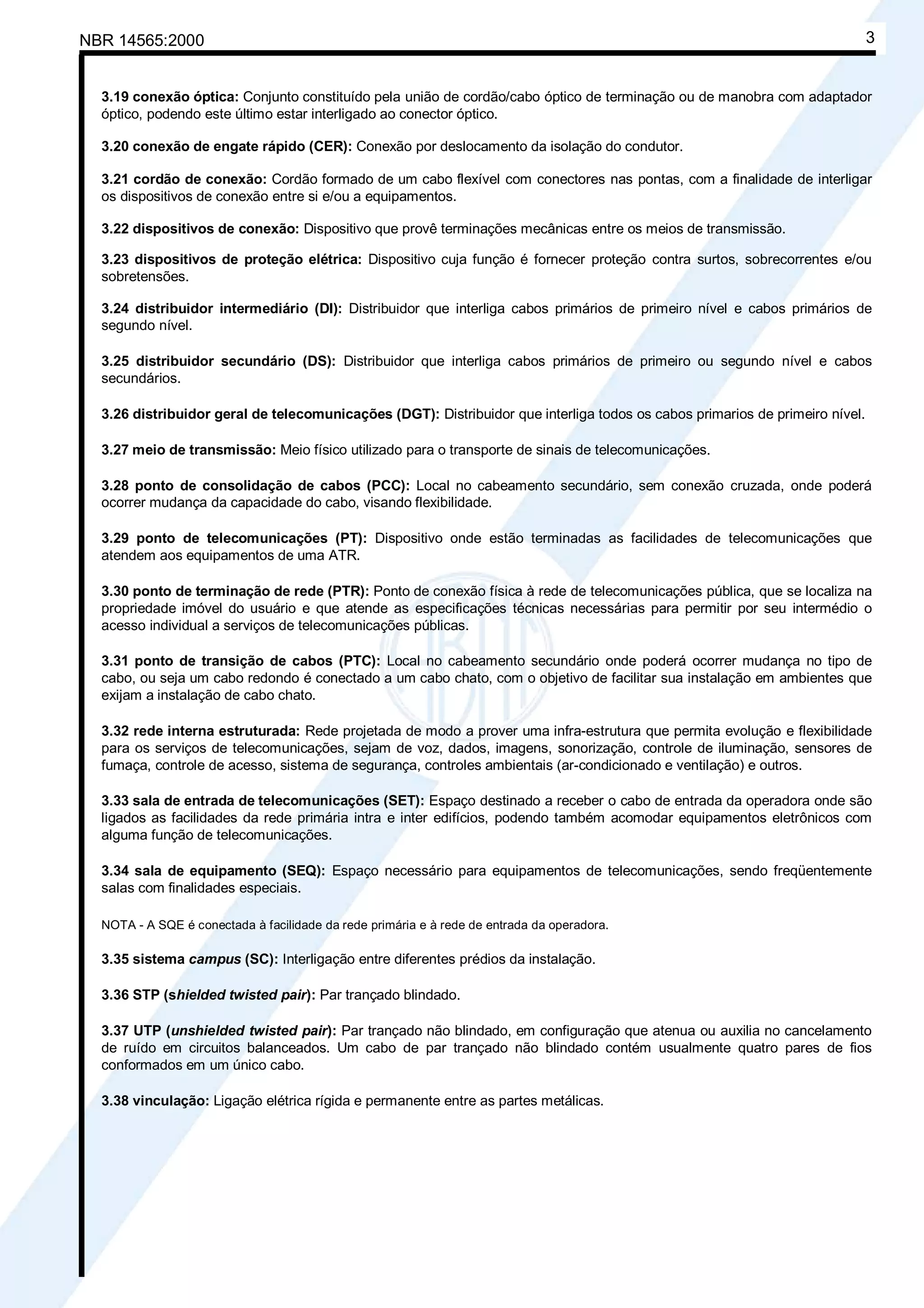 Normas da ABNT NBR 14565 - Procedimento Básico Para Elaboração de ...