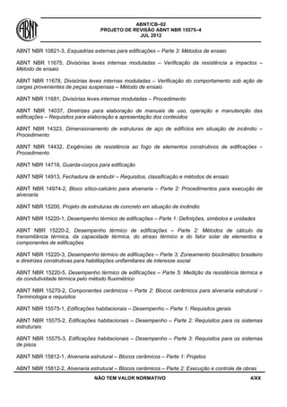 Abnt nbr 15575-4_2013_final | PDF