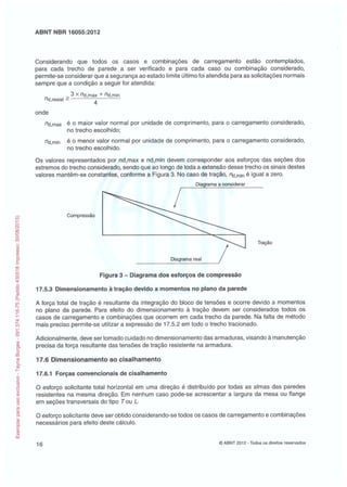 Abnt nbr 16055 parede concreto