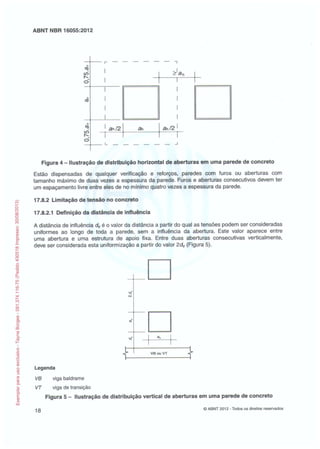 Abnt nbr 16055 parede concreto