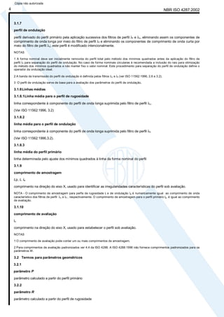 Iso 4287 Example Abnt nbr iso 4287 rugosidade - método do perfil - termos, definições e ...