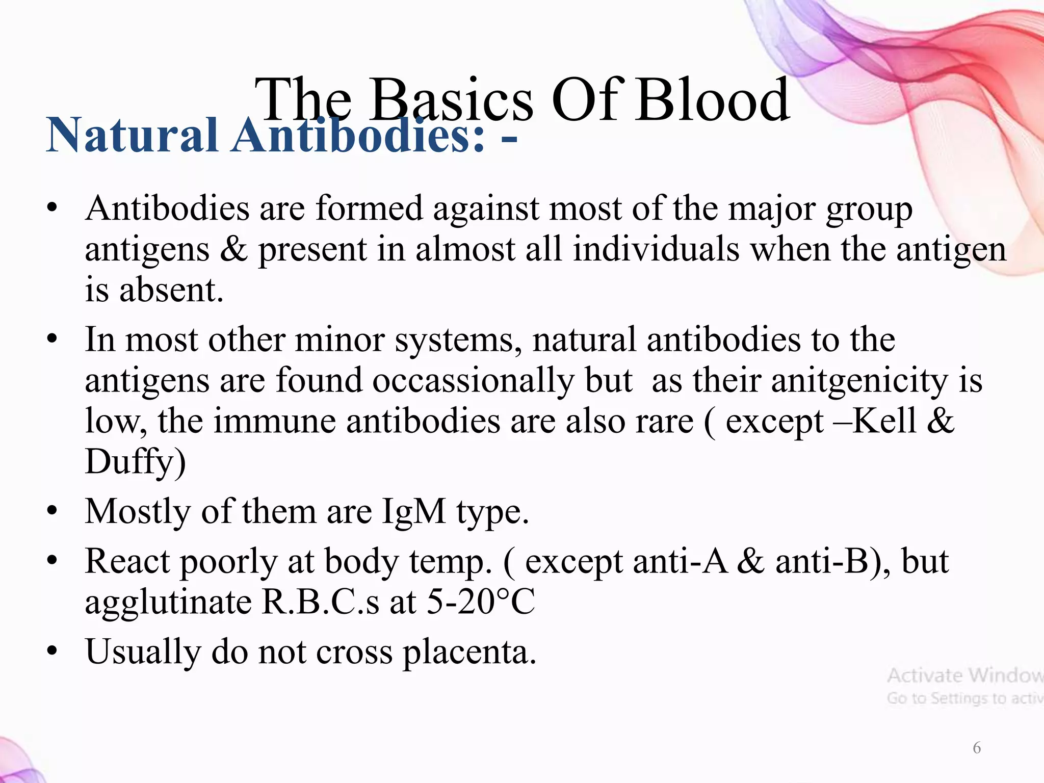 ABO-Rh Isoimmunisation in that The Basics of Blood, antibody can Be ...