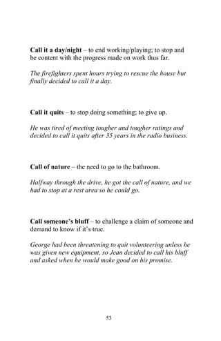 English Study on X: Idiom - Call it a night. Meaning - Stop what