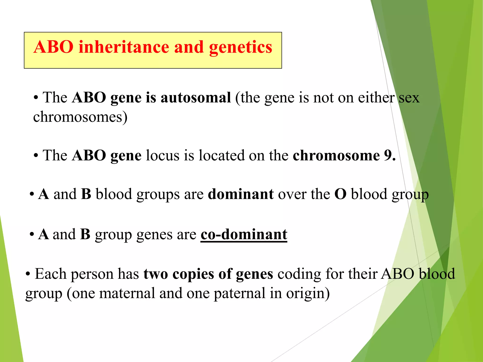 Abo blood groups | PPTX