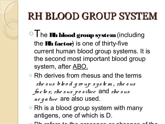 Abo Blood Group System Abo Blood Group System