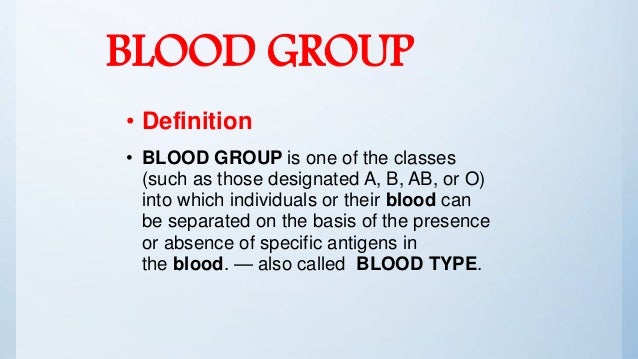 Abo Blood Group System And History