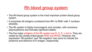 Rh Numbers ABO blood group system and discrepancy by dr princy.pptx