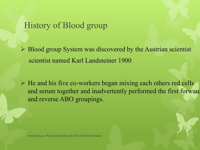 ABO and RH group System | PPTX