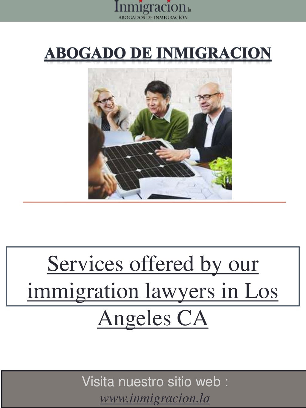 Abogados de inmigracion en los angeles