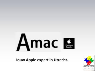 Jouw Apple expert in Utrecht.
 