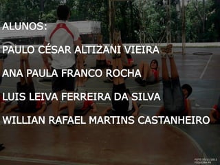 FOTO 05/11/2012
FIGUEIRA-PR
 