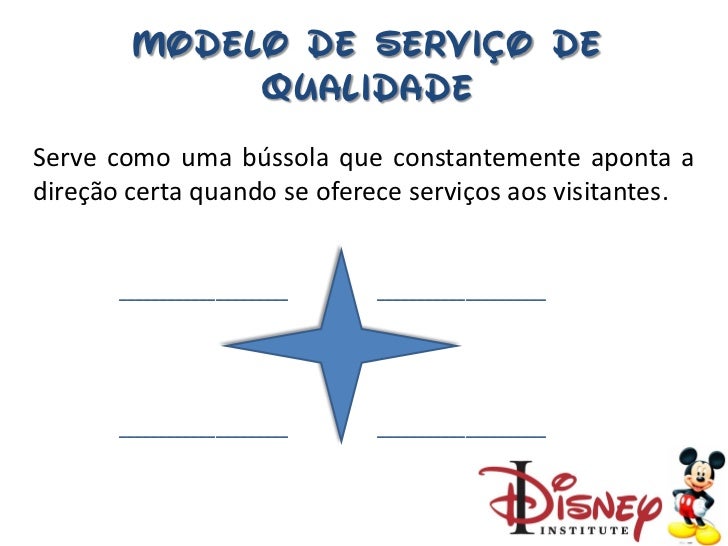 Abordagem Disney para Qualidade em Serviços print version