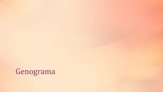 Genograma
 