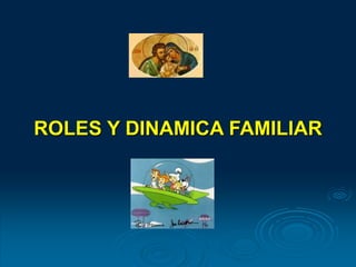ROLES Y DINAMICA FAMILIAR
 