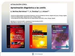 Abordaje del paciente con uveitis