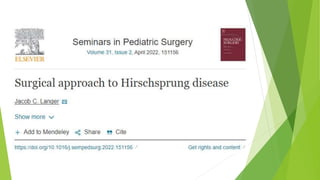Abordaje quirúrgico de la enfermedad de Hirschsprung.pptx