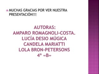 MUCHAS GRACIAS POR VER NUESTRA 
PRESENTACIÓN!!! 
 