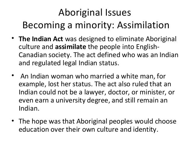 Aboriginal issues