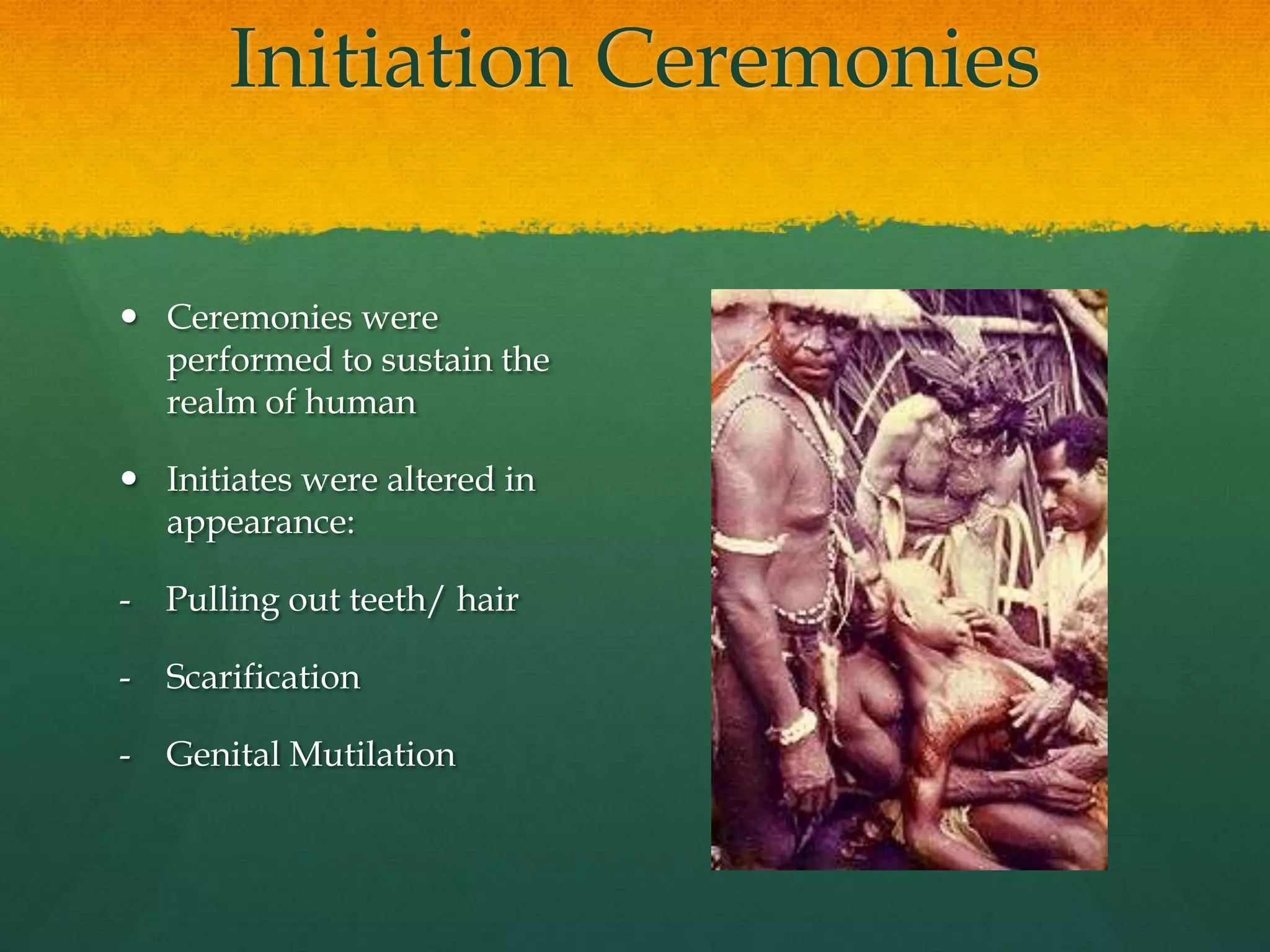 Painted designs were owned by the individuals who wore them  