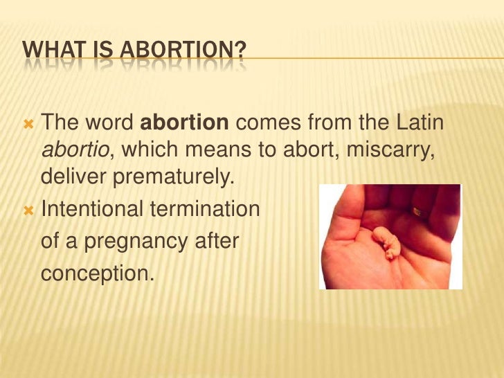 Abortion And Why It Is Wrong Essay on Abortion