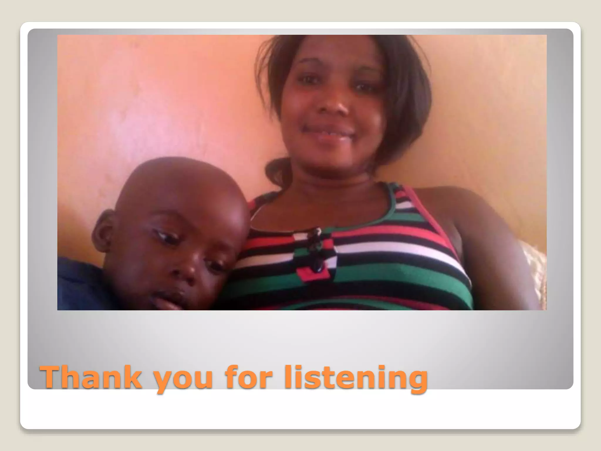 Thank you for listening
 