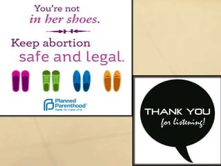 Abortion should be legal but also regulated