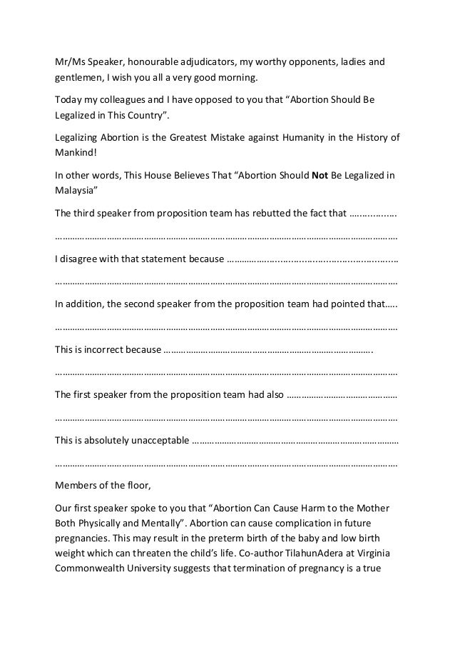 Debate script pdf picture