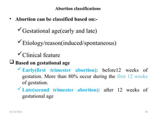 Abortion 3rd year 3.pptxjhurhjr jifunndfui | PPTX