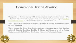 Abortion is not safer than childbirth