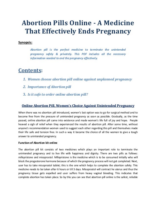 unwanted pregnancy essay