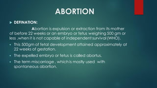 abortions( hemorrhagic in early pregnancy | PDF