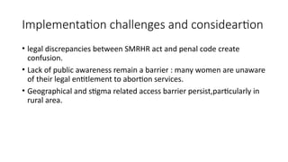 Abortion guidelines for General practice and emergency medicine | PPTX