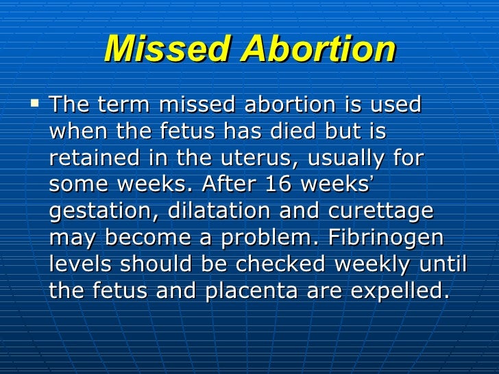 Types of Abortion