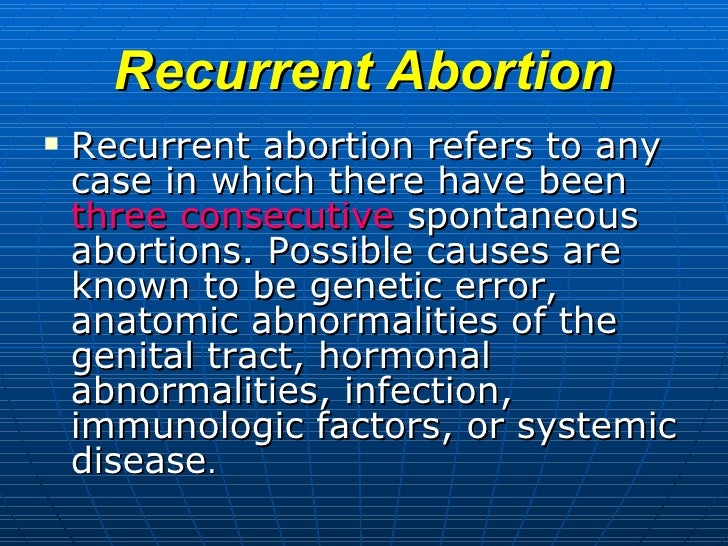 Types of Abortion