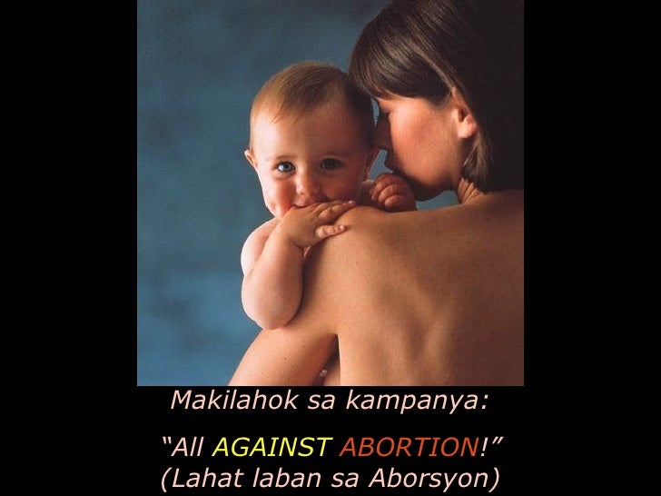 abortion essay introduction tagalog