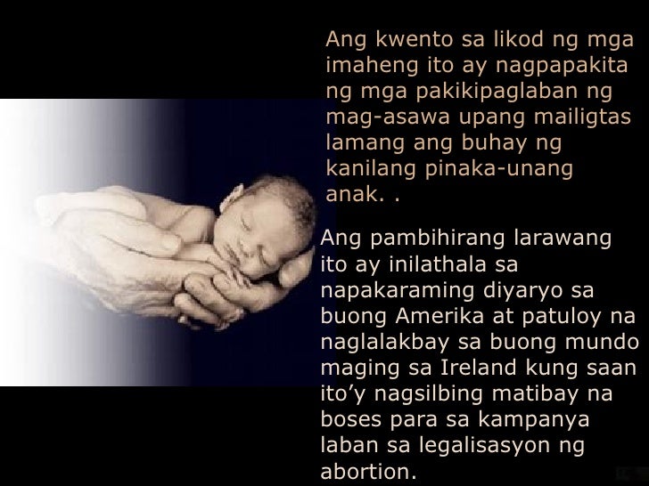 abortion essay introduction tagalog