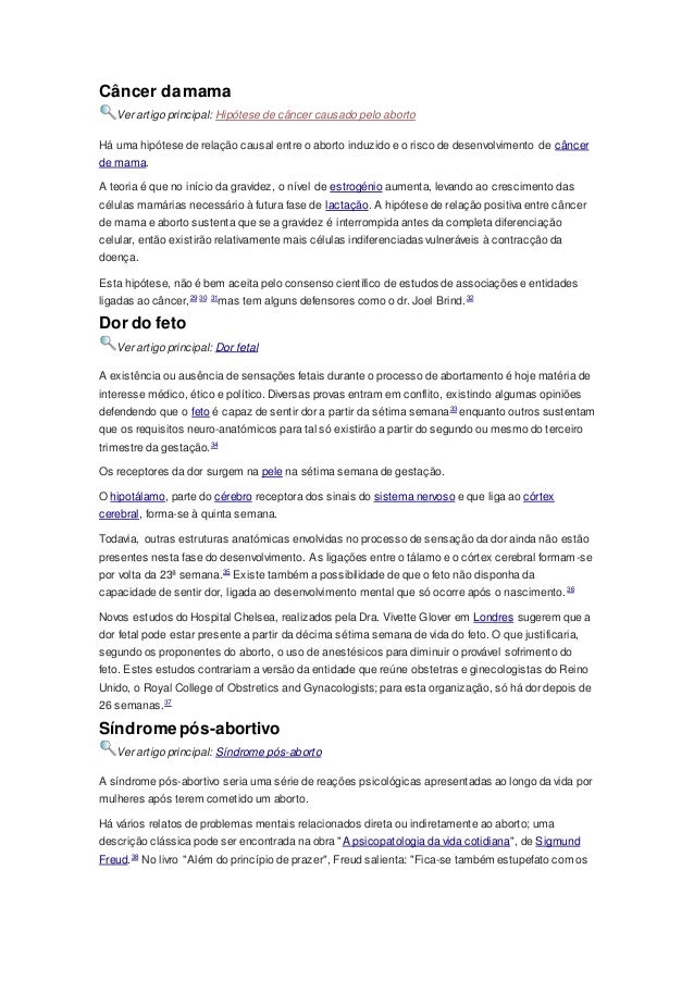 Artigo aborto