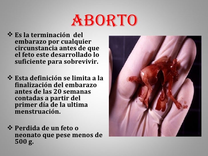 Con cuantos meses se puede abortar