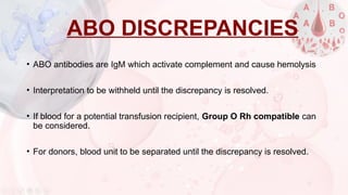 ABO SUB GROUPS & DIscrepancies detail1.pptx