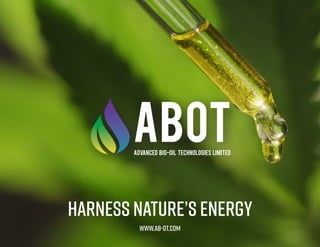HARNESS NATURE’S ENERGY
www.ab-ot.com
 