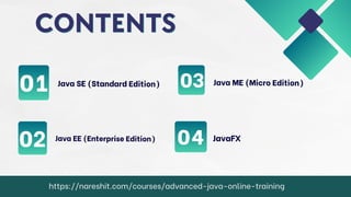 Advanced Java Online Training - Naresh IT | PPT