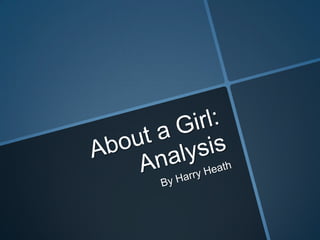 About a Girl: Analysis