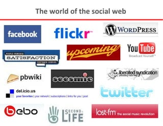 The world of the social web 