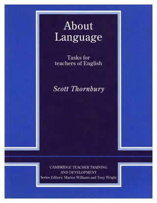 About language-tasks-for-teachers-of-english-scott-thornbury