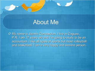 About Me | PPT