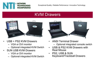 Kvm Terminal About Network Technologies Inc | PPT