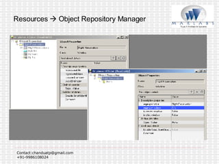 Resources    Object Repository Manager 