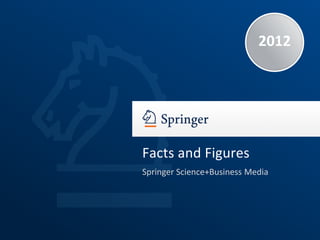 2012




Facts and Figures
Springer Science+Business Media
 